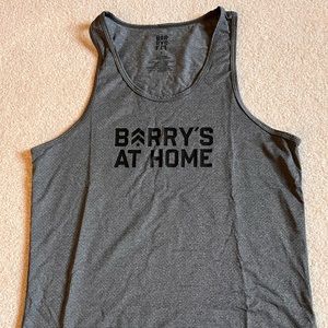 Mens small Barry’s Bootcamp tank - gray